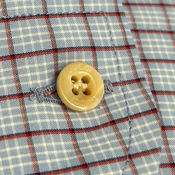 NWT Authentic Gucci button down size 15 - Picture 6 of 8